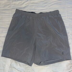 Men’s Gray Free Fly Lined Breeze Shorts